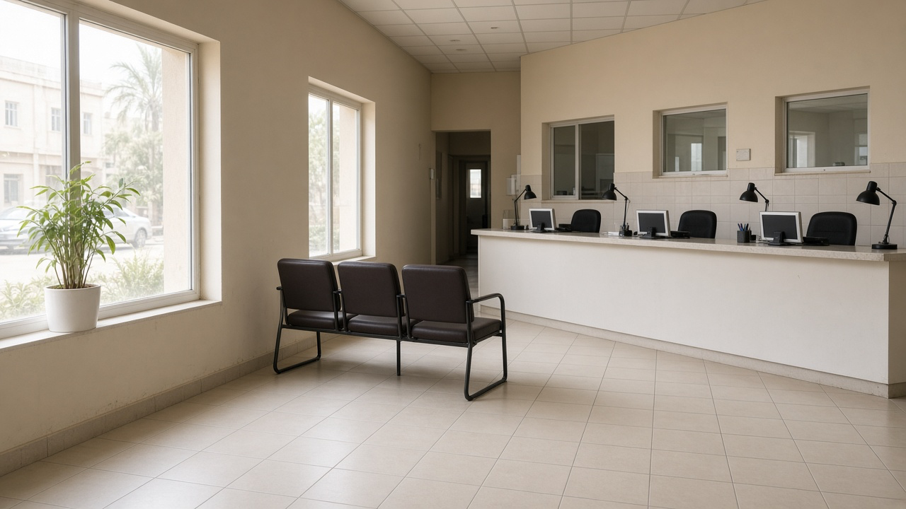 Architectural atmosphere in Umm Al Quwain, without logos or readable signs.